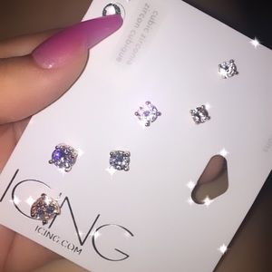 The perfect set of sterling silver stud earrings